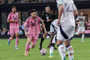 1-1！迈阿密新主场遭3连平 38岁梅西轰6脚+失良机 连续2轮未破门